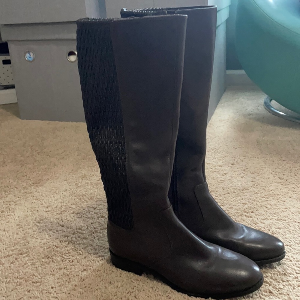 Cole Haan tall brown boots